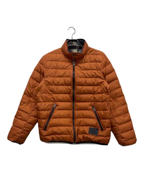 COACH（コーチ）COACH (コーチ) リバーシブルダウンジャケット オレンジ×ブラック サイズ:Mの古着・服飾アイテム