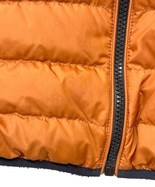 COACH（コーチ）COACH (コーチ) リバーシブルダウンジャケット オレンジ×ブラック サイズ:Mの古着・服飾アイテム