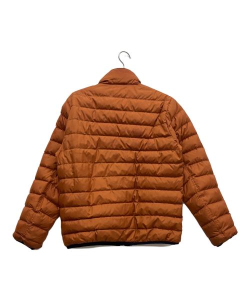 COACH（コーチ）COACH (コーチ) リバーシブルダウンジャケット オレンジ×ブラック サイズ:Mの古着・服飾アイテム