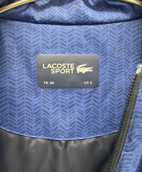 LACOSTE SPORT（ラコステスポーツ）LACOSTE SPORT (ラコステスポーツ) 中綿ブルゾン ブルー サイズ:US Sの古着・服飾アイテム