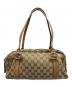 GUCCI（グッチ）の古着「ハンドバッグ」｜ベージュ×ブラウン