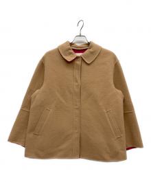DoCLASSE（ドゥクラッセ）の古着「カシミヤ混ショートコート」｜ブラウン