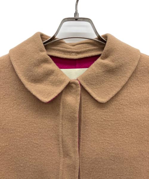 DoCLASSE（ドゥクラッセ）DoCLASSE (ドゥクラッセ) カシミヤ混ショートコート ブラウン サイズ:11の古着・服飾アイテム