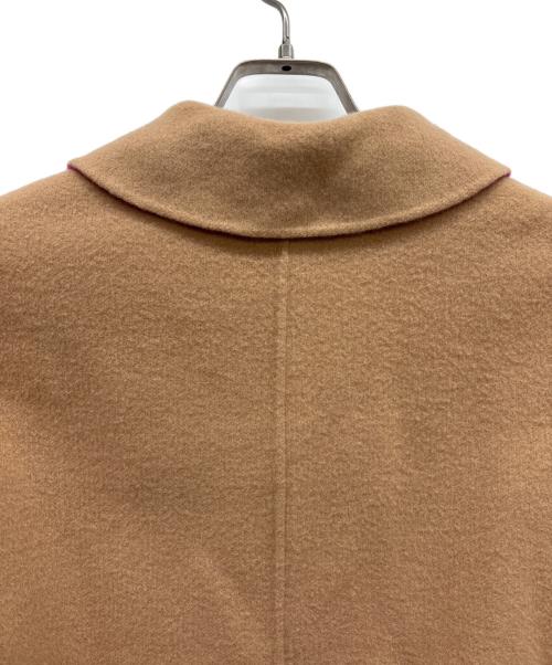 DoCLASSE（ドゥクラッセ）DoCLASSE (ドゥクラッセ) カシミヤ混ショートコート ブラウン サイズ:11の古着・服飾アイテム
