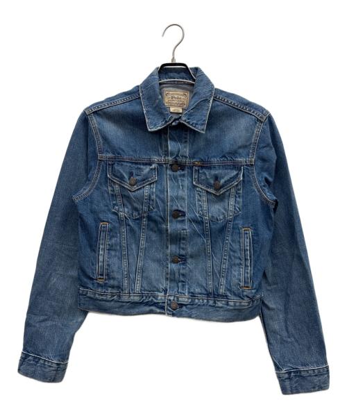 POLO RALPH LAUREN（ポロ・ラルフローレン）POLO RALPH LAUREN (ポロ・ラルフローレン) デニムトラッカージャケット ブルー サイズ:Sの古着・服飾アイテム
