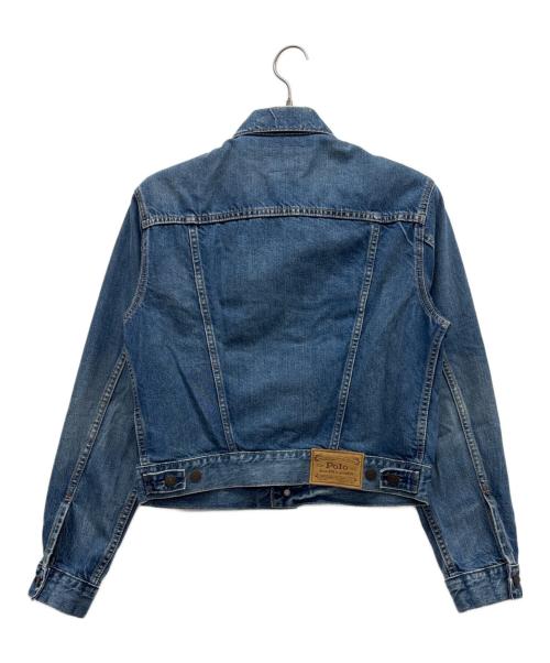 POLO RALPH LAUREN（ポロ・ラルフローレン）POLO RALPH LAUREN (ポロ・ラルフローレン) デニムトラッカージャケット ブルー サイズ:Sの古着・服飾アイテム