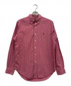 RALPH LAURENラルフローレン）の古着「長袖シャツ」｜レッド