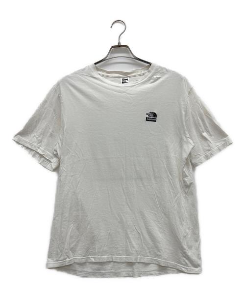 THE NORTH FACE（ザ ノース フェイス）THE NORTH FACE (ザ ノース フェイス) SUPREME (シュプリーム) Bandana Tee ホワイト サイズ:ASIA Lの古着・服飾アイテム