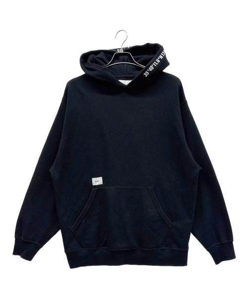 WTAPS（ダブルタップス）WTAPS (ダブルタップス) 裏起毛パーカー ブラック サイズ:X 03の古着・服飾アイテム