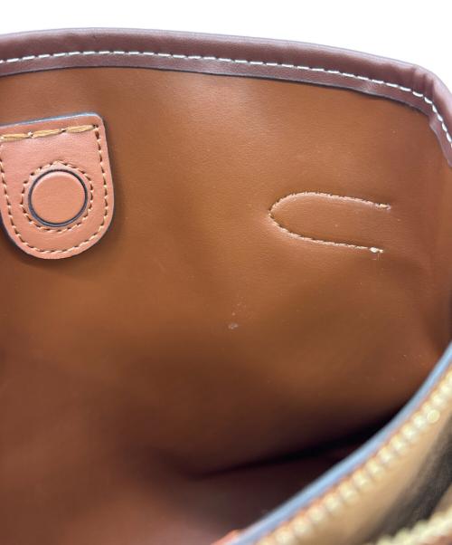 COACH（コーチ）COACH (コーチ) ハンナショルダーバッグ ベージュ×ブラウンの古着・服飾アイテム