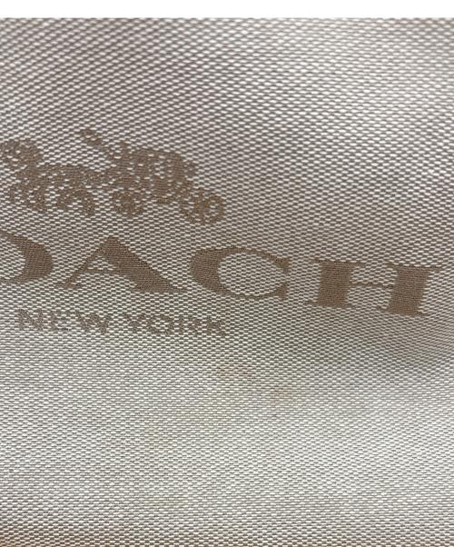 COACH（コーチ）COACH (コーチ) ハンナショルダーバッグ ベージュ×ブラウンの古着・服飾アイテム