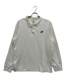NIKE（ナイキ）の古着「CLUB KNIT LS POLO」｜ホワイト