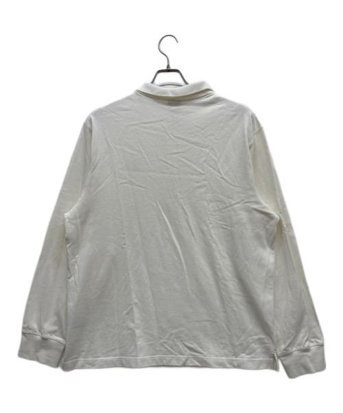 NIKE（ナイキ）NIKE (ナイキ) CLUB KNIT LS POLO ホワイト サイズ:XXLの古着・服飾アイテム