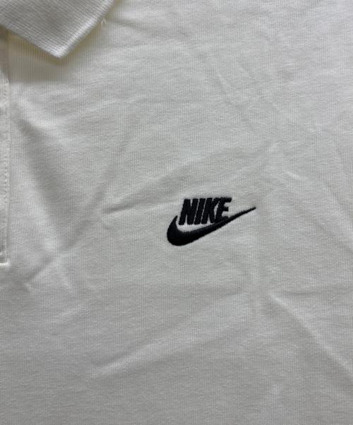 NIKE（ナイキ）NIKE (ナイキ) CLUB KNIT LS POLO ホワイト サイズ:XXLの古着・服飾アイテム