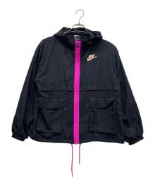 NIKE（ナイキ）の古着「ナイロンジャケット」｜ブラック