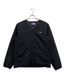 THE NORTH FACE PURPLE LABEL（ノースフェイスパープルレーベル）の古着「ダウンカーディガン」｜ブラック