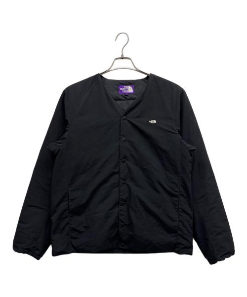 THE NORTH FACE PURPLE LABEL（ノースフェイスパープルレーベル）THE NORTH FACE PURPLE LABEL (ノースフェイスパープルレーベル) ダウンカーディガン ブラック サイズ:Mの古着・服飾アイテム