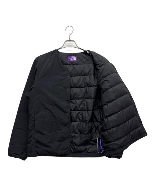 THE NORTH FACE PURPLE LABEL（ノースフェイスパープルレーベル）THE NORTH FACE PURPLE LABEL (ノースフェイスパープルレーベル) ダウンカーディガン ブラック サイズ:Mの古着・服飾アイテム