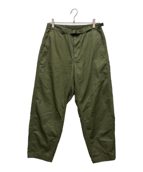 THE NORTH FACE PURPLE LABEL（ノースフェイスパープルレーベル）THE NORTH FACE PURPLE LABEL (ノースフェイスパープルレーベル) Stretch Twill Wide Tapered Pants オリーブ サイズ:30の古着・服飾アイテム