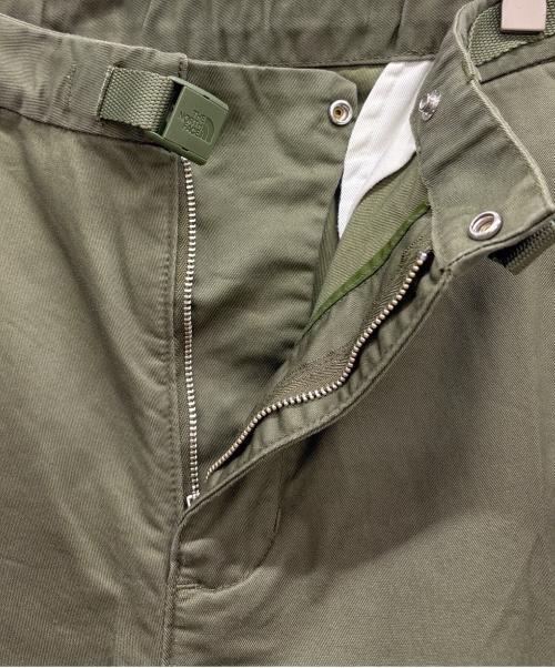 THE NORTH FACE PURPLE LABEL（ノースフェイスパープルレーベル）THE NORTH FACE PURPLE LABEL (ノースフェイスパープルレーベル) Stretch Twill Wide Tapered Pants オリーブ サイズ:30の古着・服飾アイテム