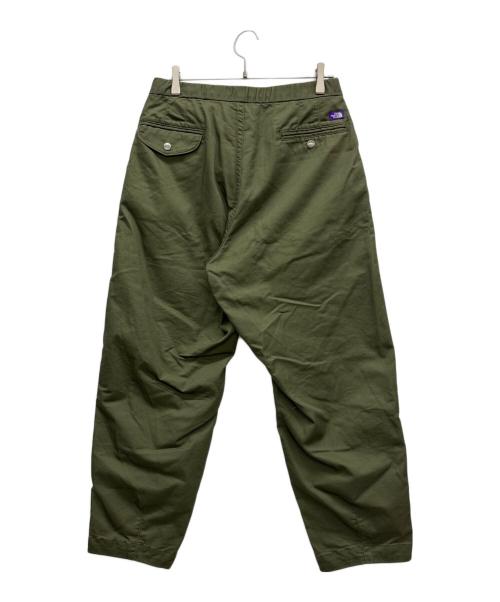 THE NORTH FACE PURPLE LABEL（ノースフェイスパープルレーベル）THE NORTH FACE PURPLE LABEL (ノースフェイスパープルレーベル) Stretch Twill Wide Tapered Pants オリーブ サイズ:30の古着・服飾アイテム