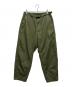 THE NORTH FACE PURPLE LABEL（ノースフェイスパープルレーベル）の古着「Stretch Twill Wide Tapered Pants」｜オリーブ