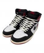 NIKEナイキ）の古着「Air Jordan 1 Retro High OG "Black Toe Reimagined"」｜レッド×ホワイト