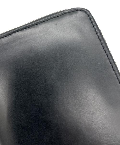 DIESEL（ディーゼル）DIESEL (ディーゼル) ラウンドファスナー財布 ブラックの古着・服飾アイテム