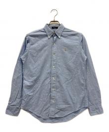 POLO RALPH LAUREN（ポロ・ラルフローレン）の古着「オックスフォードボタンダウンシャツ」｜ブルー