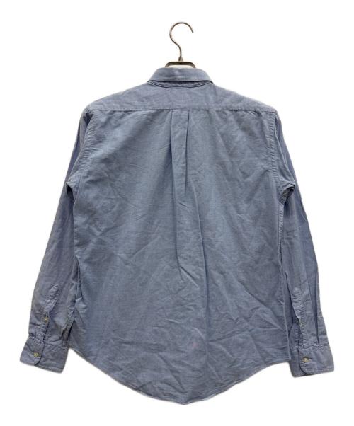 POLO RALPH LAUREN（ポロ・ラルフローレン）POLO RALPH LAUREN (ポロ・ラルフローレン) オックスフォードボタンダウンシャツ ブルー サイズ:18の古着・服飾アイテム