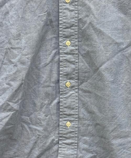 POLO RALPH LAUREN（ポロ・ラルフローレン）POLO RALPH LAUREN (ポロ・ラルフローレン) オックスフォードボタンダウンシャツ ブルー サイズ:18の古着・服飾アイテム