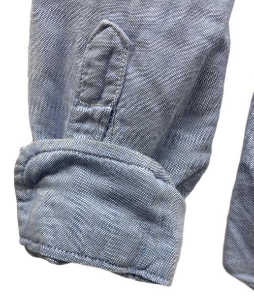 POLO RALPH LAUREN（ポロ・ラルフローレン）POLO RALPH LAUREN (ポロ・ラルフローレン) オックスフォードボタンダウンシャツ ブルー サイズ:18の古着・服飾アイテム