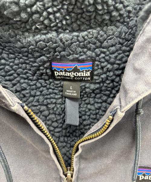 Patagonia（パタゴニア）Patagonia (パタゴニア) ラインド・キャンバス・フーディ ネイビー サイズ:Lの古着・服飾アイテム