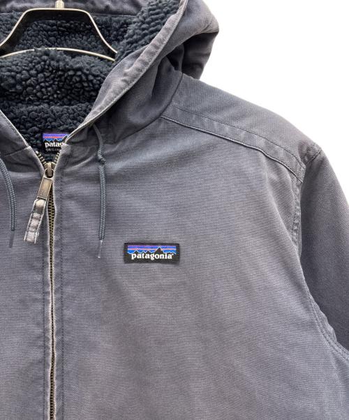 Patagonia（パタゴニア）Patagonia (パタゴニア) ラインド・キャンバス・フーディ ネイビー サイズ:Lの古着・服飾アイテム