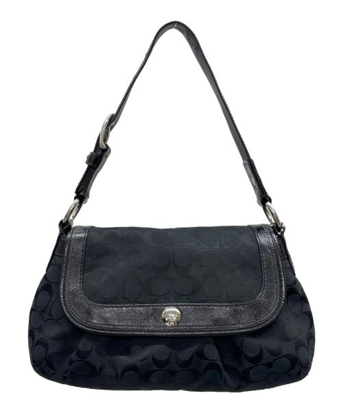 COACH（コーチ）COACH (コーチ) ワンショルダーバッグ ブラックの古着・服飾アイテム