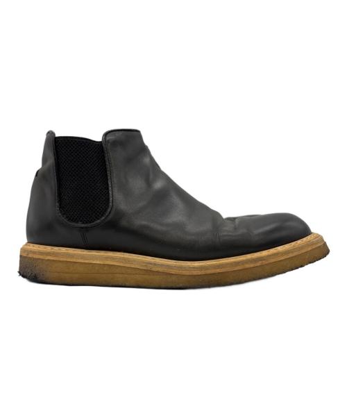 RAF ROVERI BOLOGNA（ラフ ロヴェリ ボローニャ）RAF ROVERI BOLOGNA (ラフ ロヴェリ ボローニャ) サイドゴアブーツ ブラック サイズ:38の古着・服飾アイテム