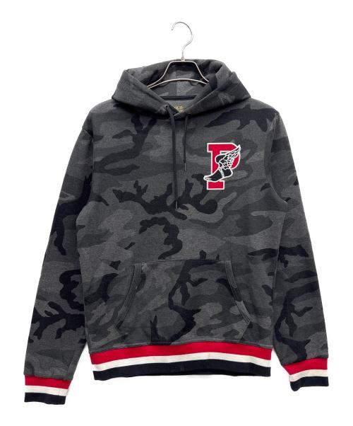 POLO RALPH LAUREN（ポロ・ラルフローレン）POLO RALPH LAUREN (ポロ・ラルフローレン) プルオーバーパーカー グレー サイズ:170/92Aの古着・服飾アイテム