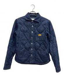 NATAL DESIGN（ネイタルデザイン）の古着「デニムキルティングジャケット」｜ネイビー