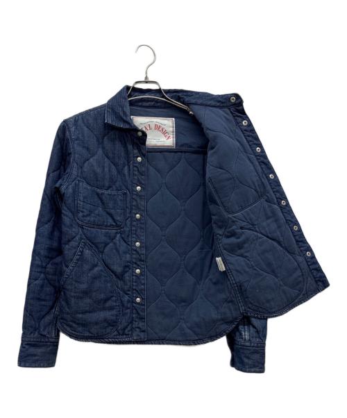NATAL DESIGN（ネイタルデザイン）NATAL DESIGN (ネイタルデザイン) デニムキルティングジャケット ネイビー サイズ:XSの古着・服飾アイテム