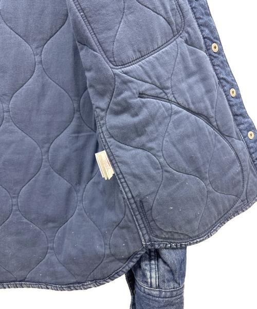 NATAL DESIGN（ネイタルデザイン）NATAL DESIGN (ネイタルデザイン) デニムキルティングジャケット ネイビー サイズ:XSの古着・服飾アイテム