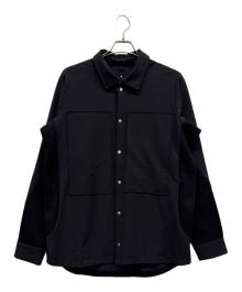BYBORRE（バイボレ）の古着「オーバーシャツ」｜ブラック