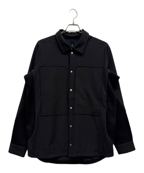 BYBORRE（バイボレ）BYBORRE (バイボレ) オーバーシャツ ブラック サイズ:Mの古着・服飾アイテム