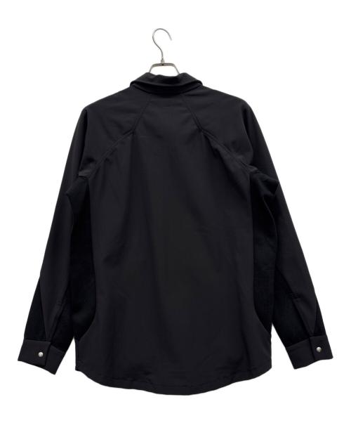BYBORRE（バイボレ）BYBORRE (バイボレ) オーバーシャツ ブラック サイズ:Mの古着・服飾アイテム