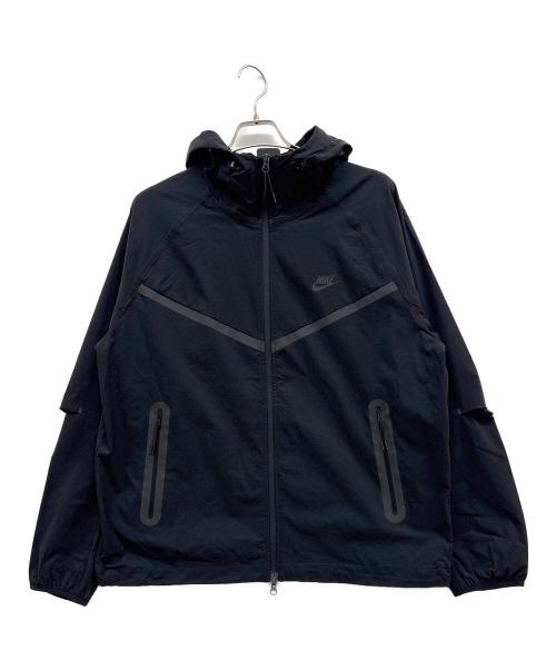 NIKE（ナイキ）NIKE (ナイキ) フルジップ ウーブン ジャケット ブラック サイズ:L 未使用品の古着・服飾アイテム