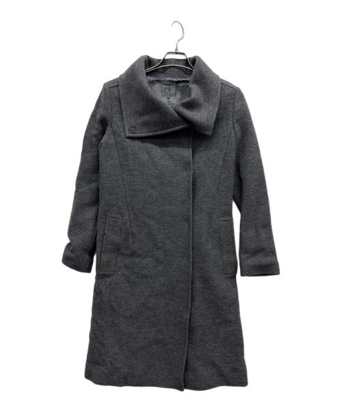 Calvin Klein（カルバンクライン）Calvin Klein (カルバンクライン) チェスターコート グレー サイズ:6の古着・服飾アイテム
