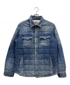 9090 デニムパーカー 中古・古着通販】9090 (9090) デニムジップパーカー ブルー サイズ:XL