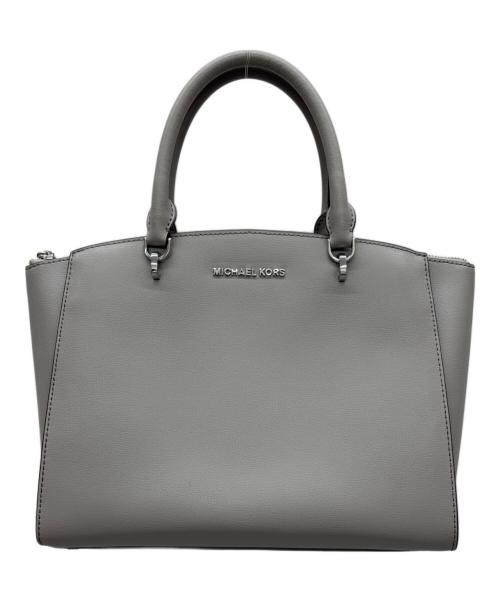 MICHAEL KORS（マイケルコース）MICHAEL KORS (マイケルコース) 2WAYショルダーバッグ グレーの古着・服飾アイテム