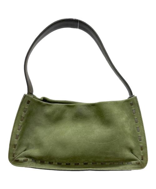 COACH（コーチ）COACH (コーチ) ハンドバッグ グリーンの古着・服飾アイテム