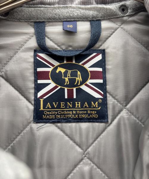 LAVENHAM（ラベンハム）LAVENHAM (ラベンハム) キルティングコート グレー サイズ:36の古着・服飾アイテム