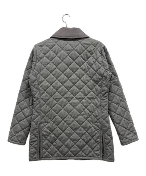 LAVENHAM（ラベンハム）LAVENHAM (ラベンハム) キルティングコート グレー サイズ:36の古着・服飾アイテム